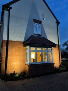 outside lighting on a house