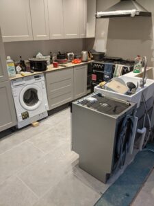 fitting a kitchen