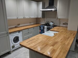 fitted kitchen and appliances